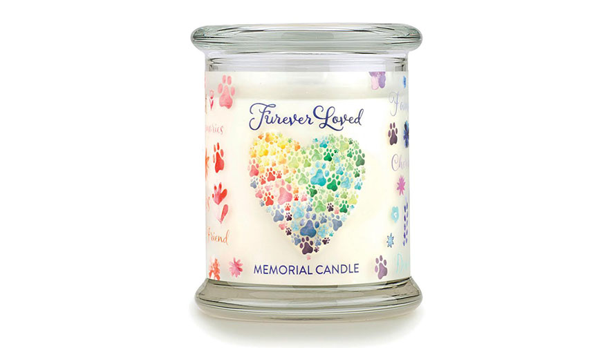 Furever Loved Memorial Candle