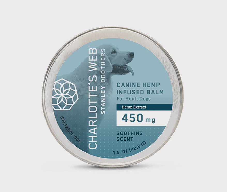 Canine Hemp Infused Balm from Charlotte’s Web