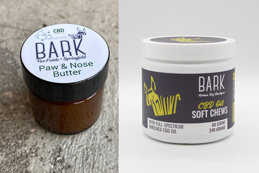 BARK functional treats and balms for dogs