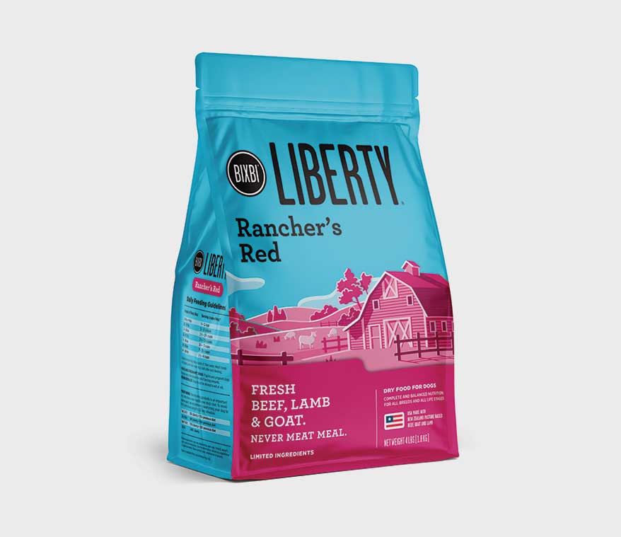 BIXBI Liberty new dog food line