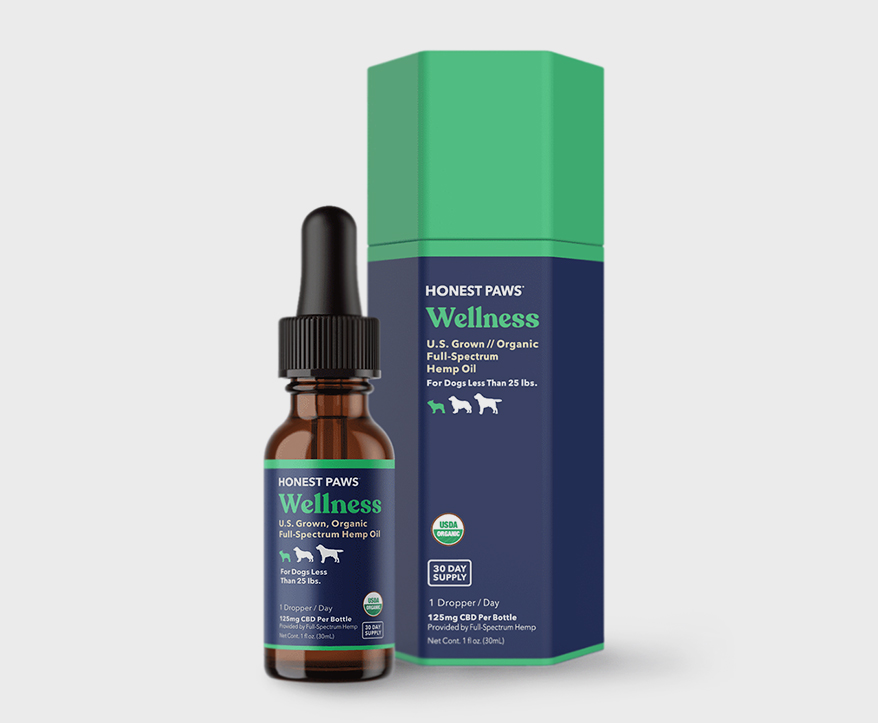 Honest Paws Organic Wellness Oil with Hex 