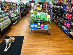 Lucky Dog Pet Grocery & Bakery interior
