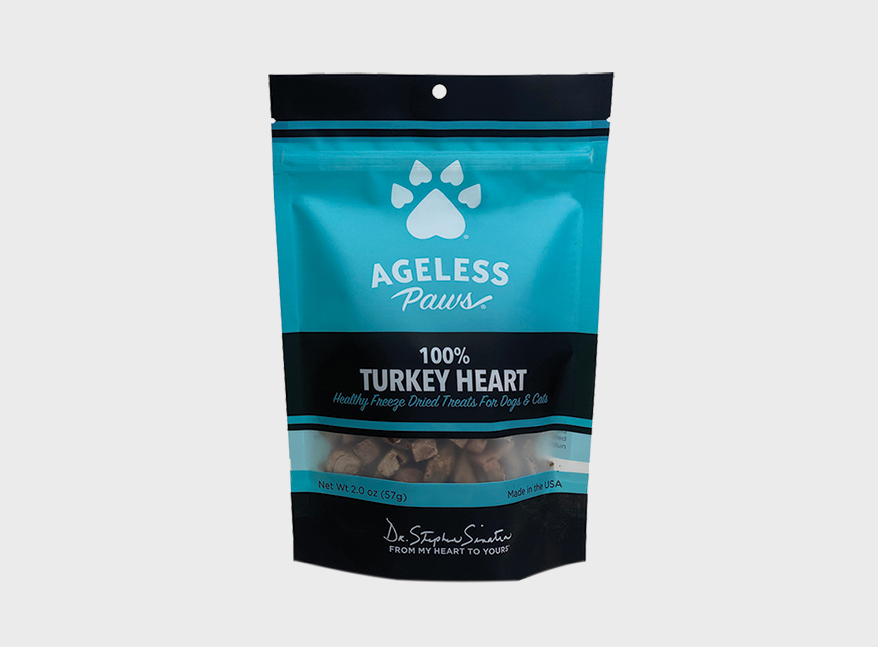 AGELESS PAWS 100% Turkey Heart