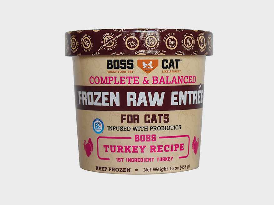 BOSS CAT Frozen Raw Entrée For Cats