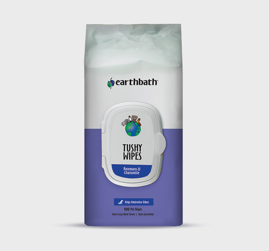 EARTH BATH’s line of new and improved grooming wipes