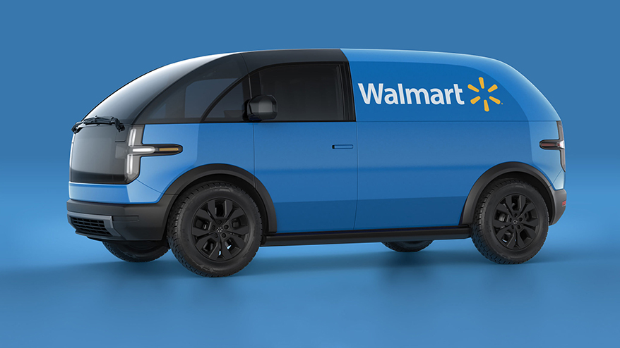 Walmart to Purchase 4500 Canoo Electric Vehicles to be Used for Last Mile Deliveries