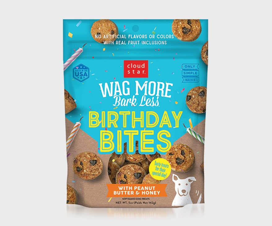 CLOUD STAR’s Wag More Bark Less Birthday Bites