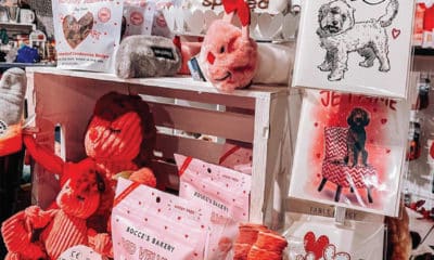 Document displays this year, especially if they’re cute and eye-catching like this Valentine’s Day one at Modern Companion in Chapin, SC.