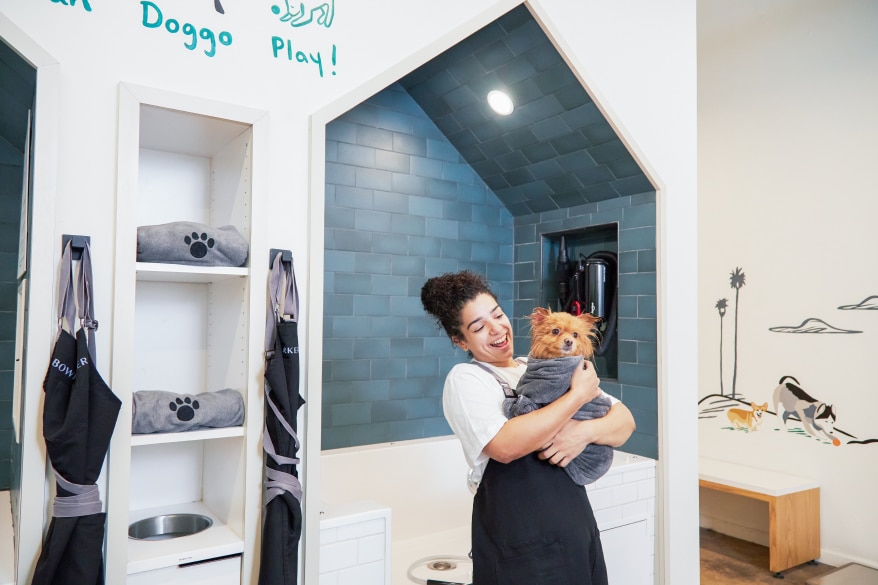 Born out of the necessity for high-quality care that dog owners can trust, Bowie Barker's customizable offerings range from full-service grooming to self-serve wash stations for every size dog.