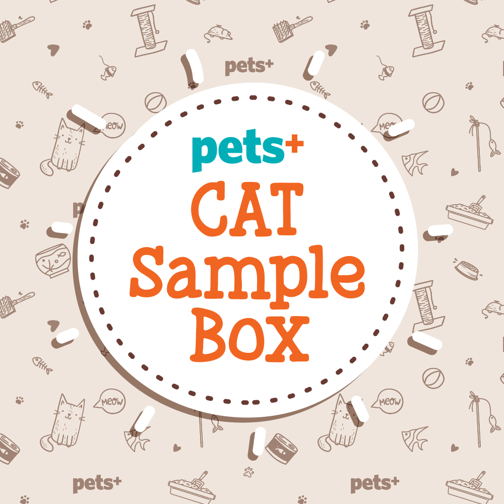 See What Was Inside the PETS+ Cat Sample Box!