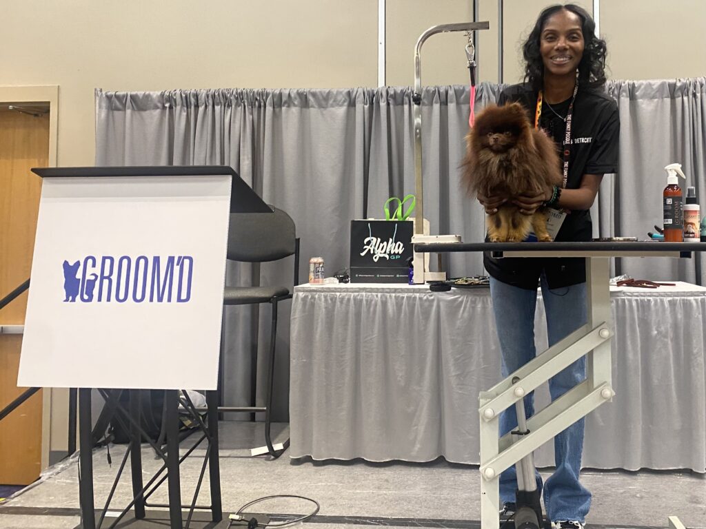 LaTonya Smith's Deshedding Done Right: Protecting Coat Integrity in Double-Coated Dogs at GROOM'D 2026.