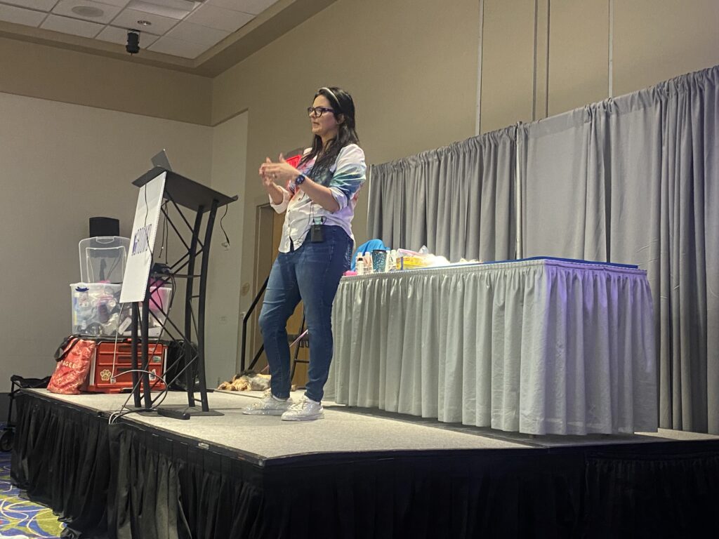 Holly Baker's "Adding Creative Color to Your Grooming Services" at GROOM'D 2026.