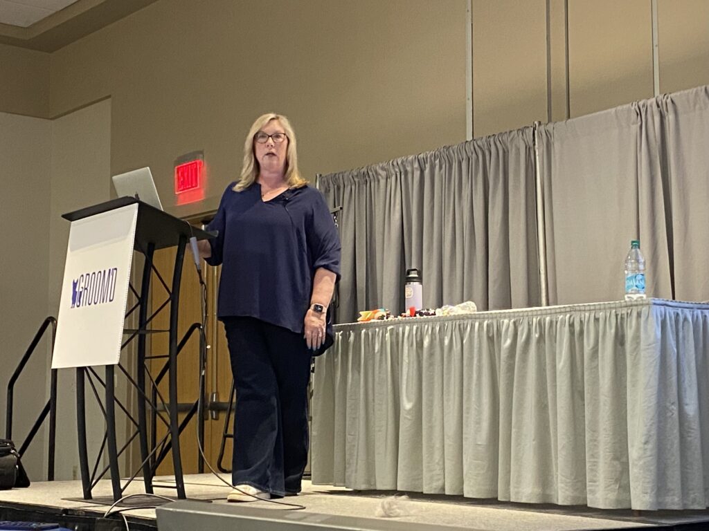 Tammy Siert's "Difficult Dog Days: Handling Challenges in the Salon" at GROOM'D 2026.